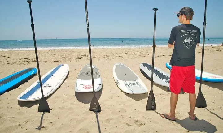 Stand-Up Paddleboard Lesson in Santa Barbara