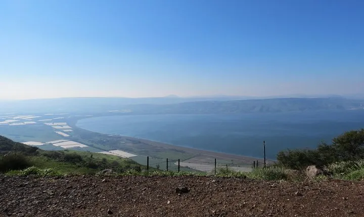 The Sea of Galilee (Kinneret).