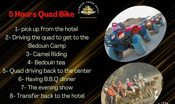 5 hours Quadbike Safari in Hurghada
