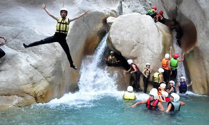 Thrilling Canyoning & Body Rafting at Göynük Canyon Kemer Antalya