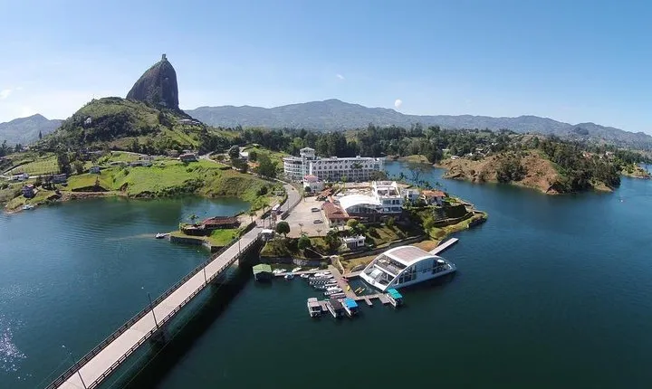 Guatape colorfull town