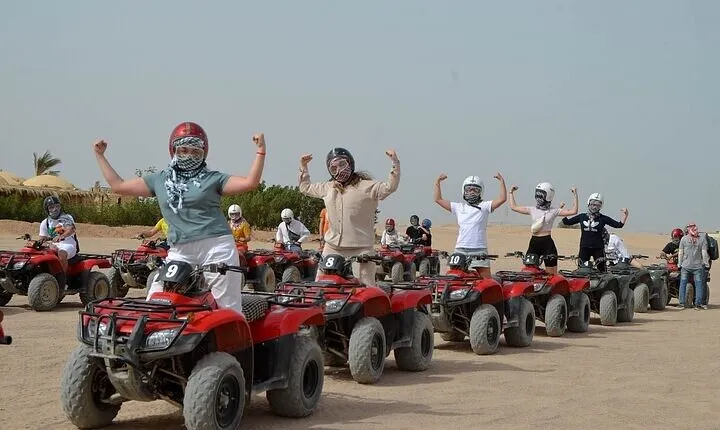 Adrenaline ATV & Parasailing Speedboat Snorkel & Camel - Hurghada