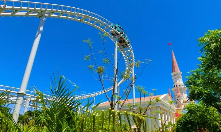 The Land of Legends Theme Park with Transfer from Side