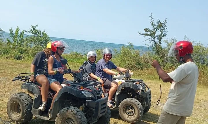 ATV & community adventure, Mangrove tour, food tasting and Beach