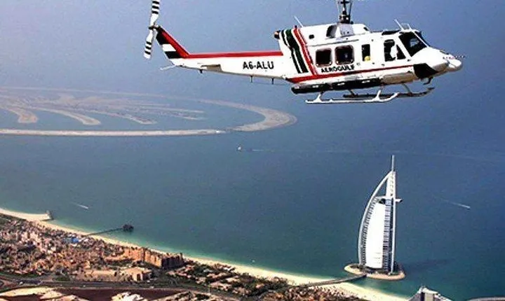 Dubai Helicopter Tours ( 12 Minutes Flight )