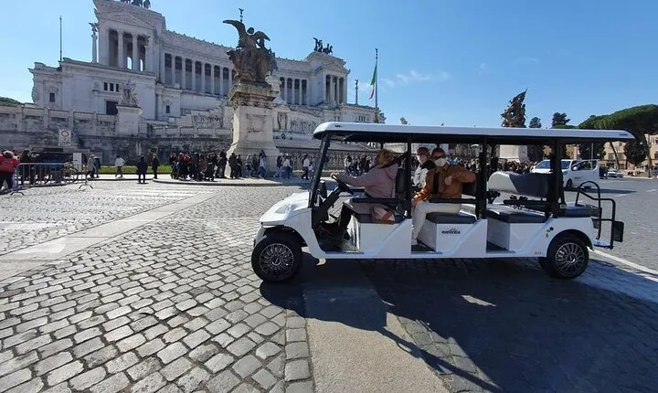 Private Golf Cart Tour of the Eternal City