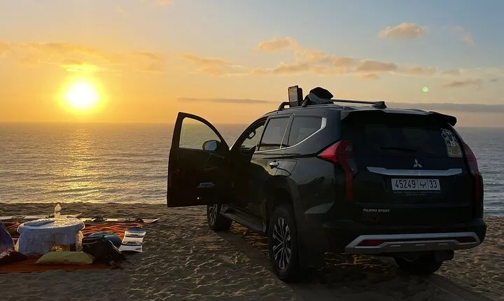 Sunset Sandboarding & Mint Tea in Timlaline Dunes
