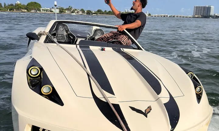 Miami Beach Jetcars and Free Boat Ride