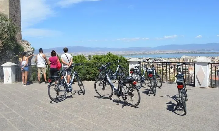 Guided Electric Bicycle Tour in Cagliari
