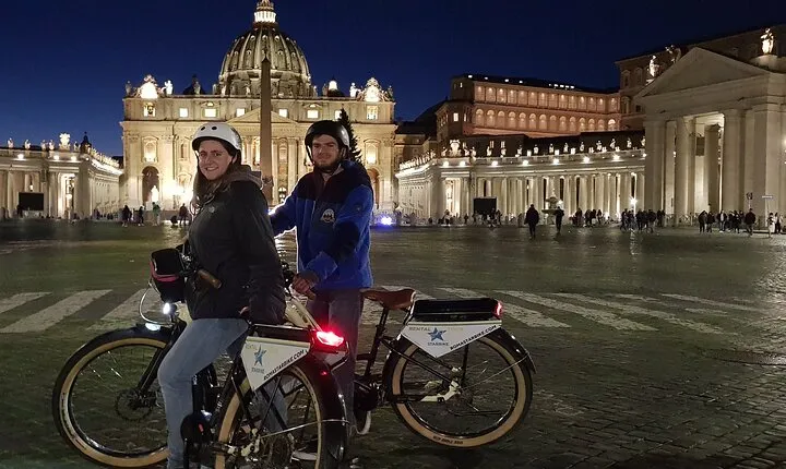 Rome by Night eBike Tour with Pizza Option