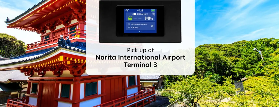Mobile WiFi Rental - Narita Airport Terminal 3