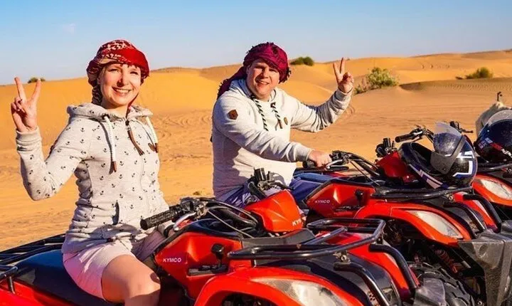 Evening Desert Safari from Dubai with Quad Bike Ride