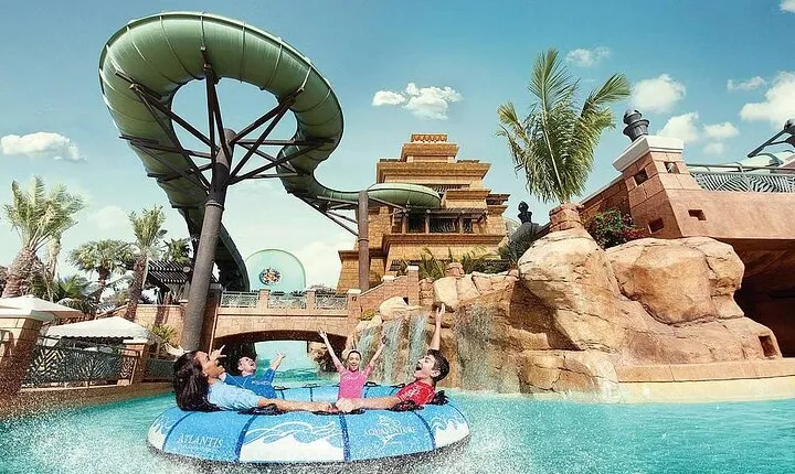Day Pass for the Atlantis Aquaventure Water Park Excursion Dubai