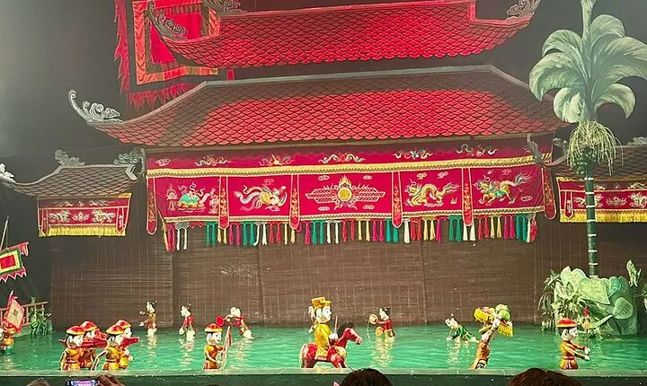 Lotus Water Puppet Theater in Hanoi