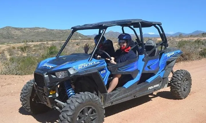 Quadruple or Double Razor Tour on Beach and Desert from Cabo San Lucas