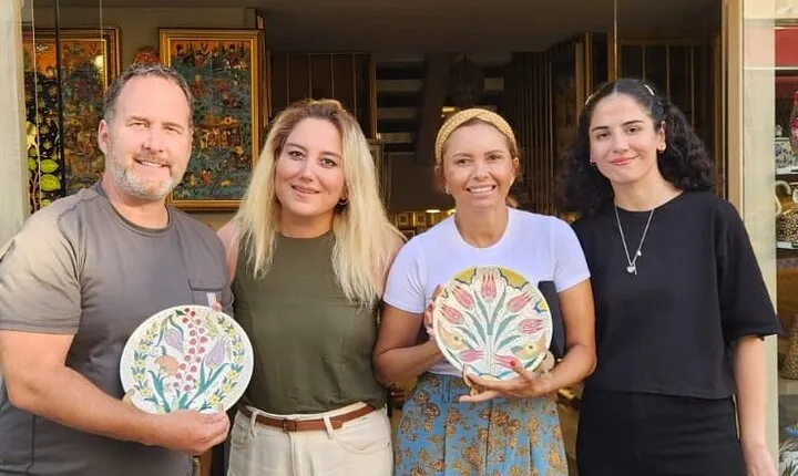 2 Hours Pottery and Ceramic Painting Workshop in Istanbul