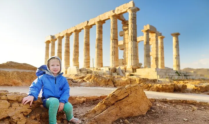 Sunset - Temple of Poseidon Half Day Private Tour