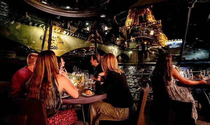 Bateaux Parisiens Seine River Dinner Cruise - French Premium Menu