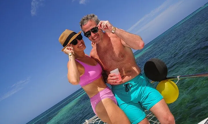 Sunset Cruise in Punta Cana: Private Catamaran w/ BBQ & Open Bar