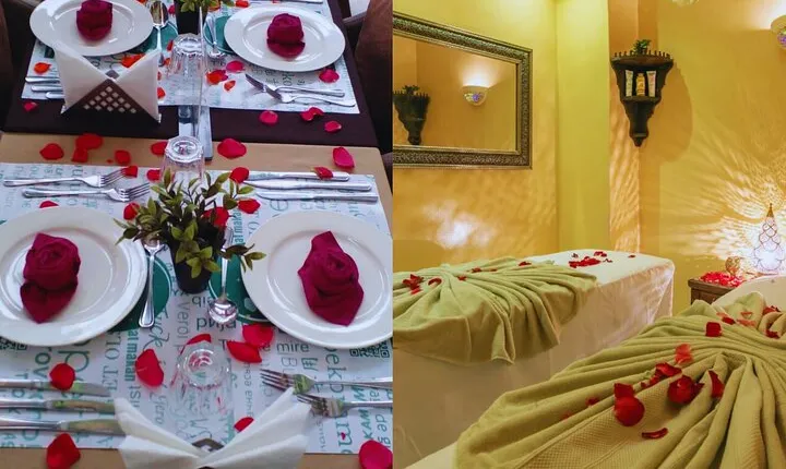 Romantic Spa Experience with Dinner in Chouf L'Or Restaurant