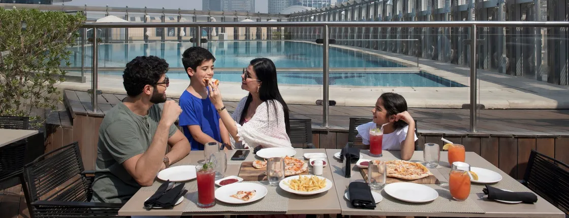 Burj Khalifa tickets and 3-course meal at Rooftop