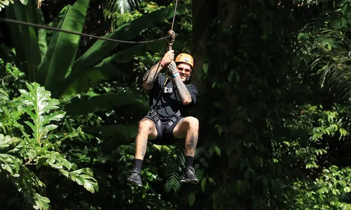 Combine World B+ Zipline Adventure at Hanuman World