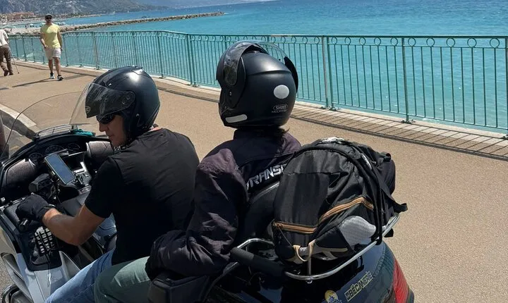 Private Motorcycle Tour Nice, Eze, Monaco, Monte-Carlo 2 Motorcycles "GOLDWING"