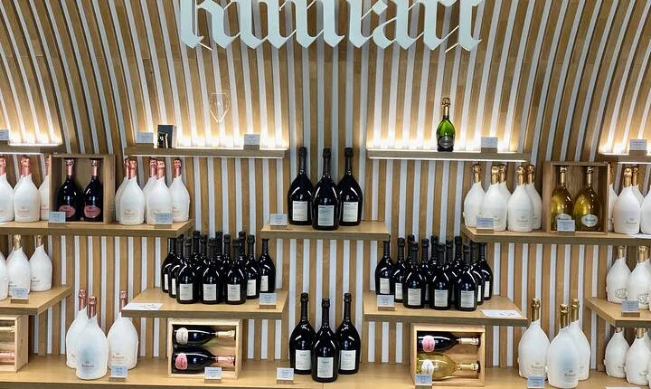 GRAND VINTAGE Ruinart Veuve Clicquot Private Champagne from Paris