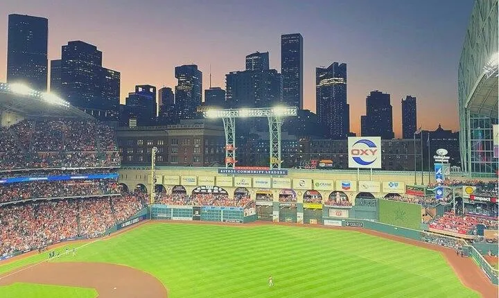 Houston Astros Baseball Game at Minute Maid Park