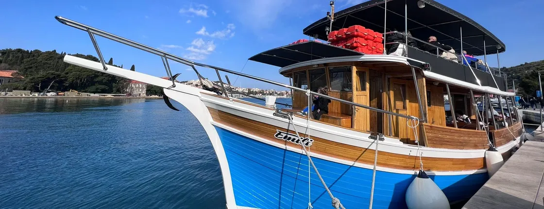 Three Island Cruise Boat Trip - from Dubrovnik (lunch included)