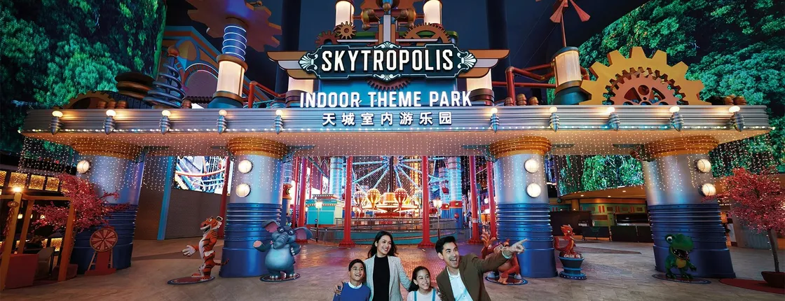 Genting Skytropolis indoor theme park entrance ticket