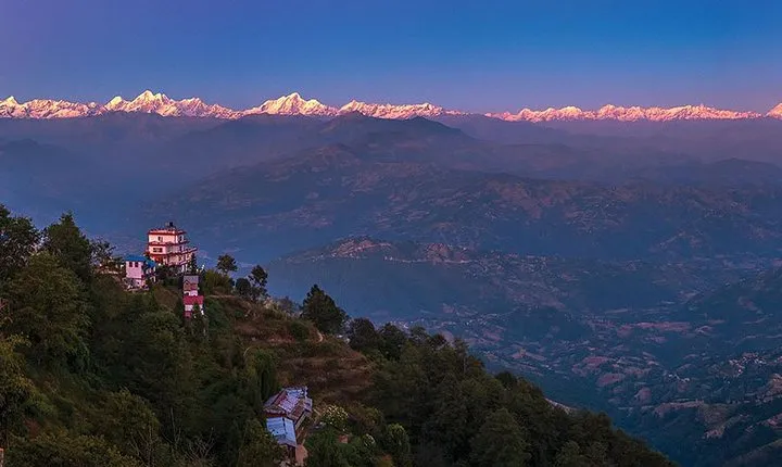 Mt Everest view Hiking - Nagarkot- Changu temple UNESCO site