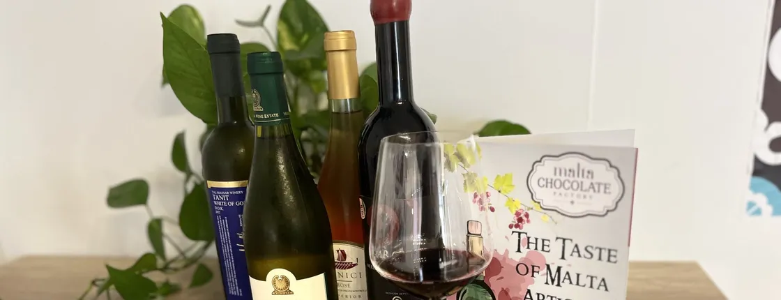 Artisan wine pairing in Malta