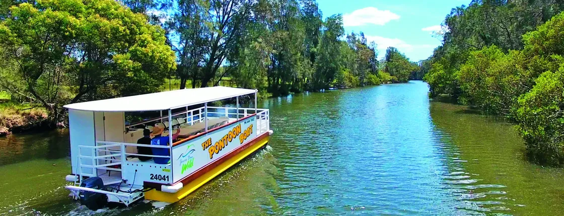 Currambene river sunset cruise