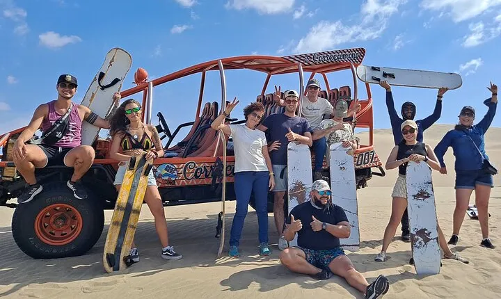 Paracas, Ballestas Islands and Huacachina Tour from Lima