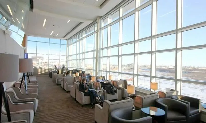 Edmonton International Airport Plaza Premium Lounge