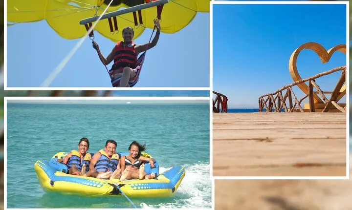 Magawish Island Parasailing & Water Sports with Lunch - Hurghada
