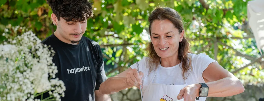 Cooking class and tasting at a Cesarina's home in Sorrento