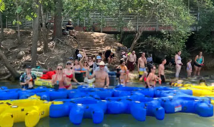 Go Tubing in Austin's Downtown Spring River