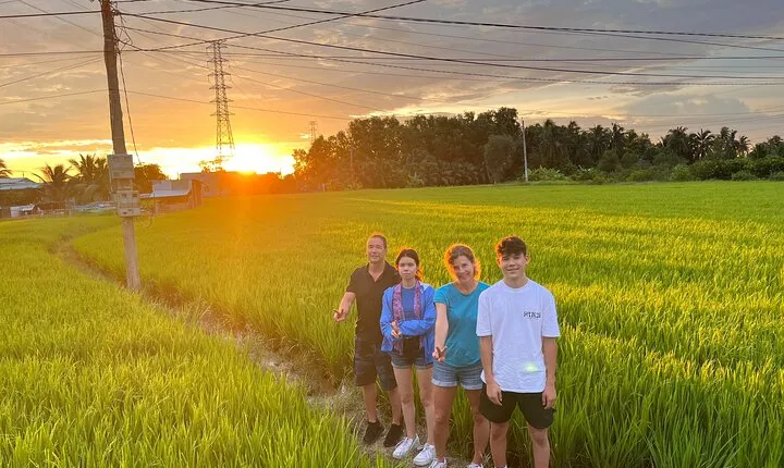 Mekong delta 2D1N Homestay at Family Tiny garden - Small Group