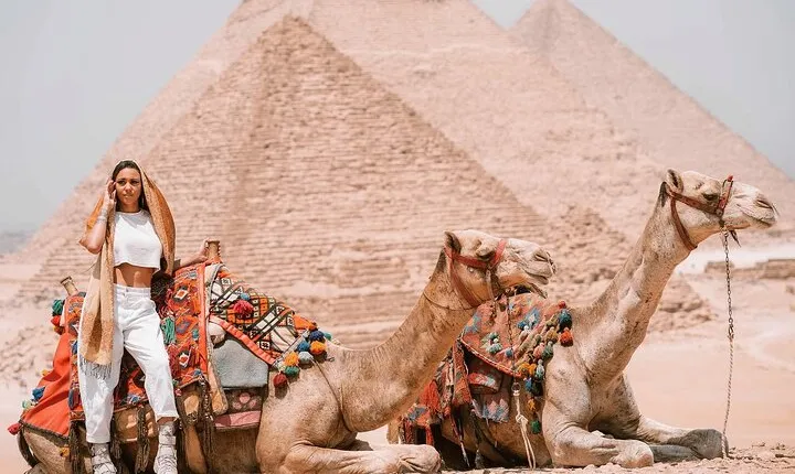Giza Pyramids,Quad Bike ,Camel Ride ,Shopping Tour & Nile Cruise