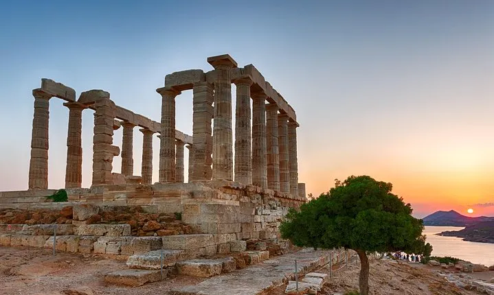 Athens Highlights & Cape Sounio Full Day Private Tour