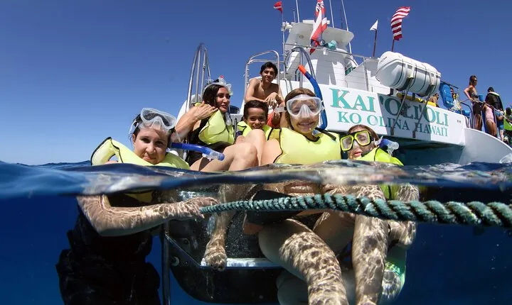 Oahu: Snorkeling Cruise and Dolphin Watch With Hawaiian Buffet