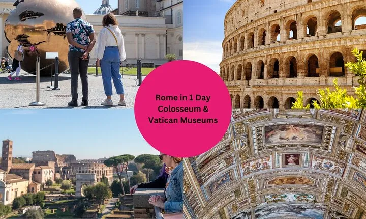 1-Day Rome: Vatican & Colosseum Tour