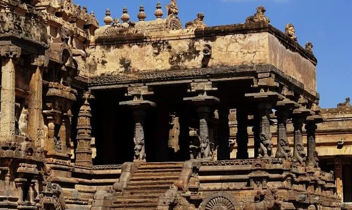 Private Guided Tour of Airavatesvara Temple from Thanjavur