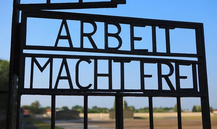 Sachsenhausen concentration camp.