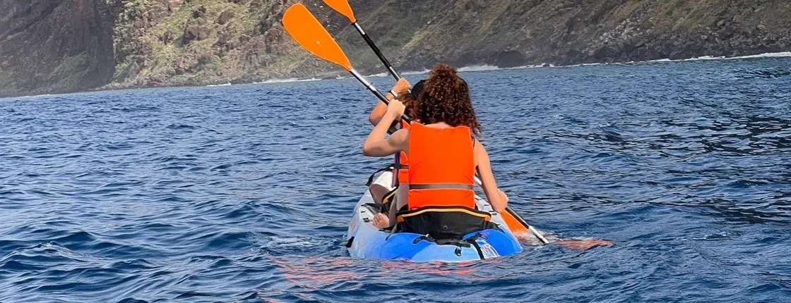 Boat trip with kayak experience from Funchal