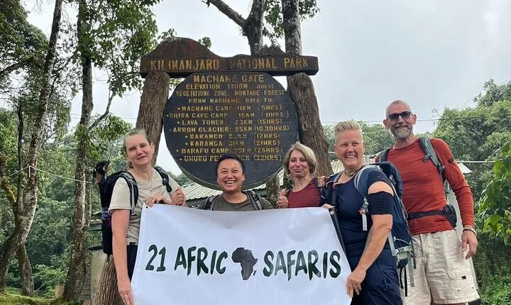 Mount Kilimanjaro Day Hike via Machame Route – No Hidden Fees