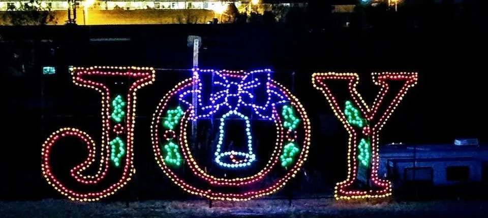 Christmas lights tour in Branson