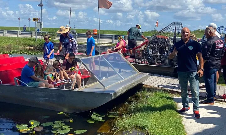 Depart from Miami to discover the Everglades with Airboat tour included!